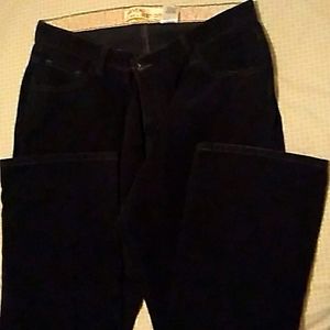 Levi 515 black corduroy jeans, size 20 med.